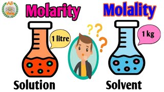 Molarity, Molality | Difference Between Molarity and Molality | Molarity aur Molality Kya Hota Hai