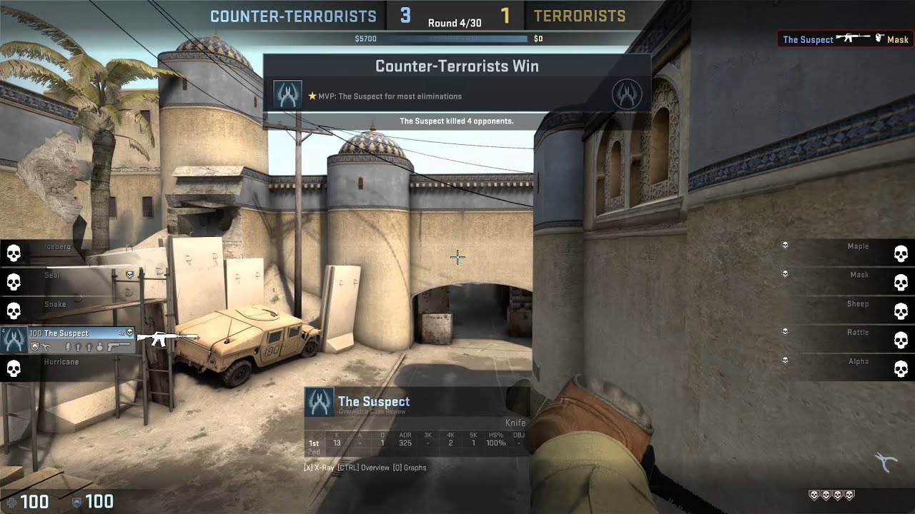 CS:GO: Overwatch: Aimbot - YouTube