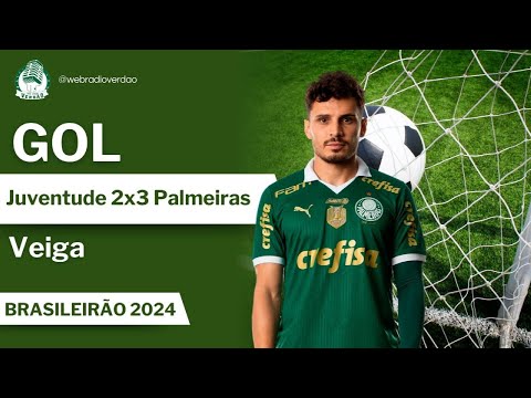 Veiga neles | Juventude 2x3 Palmeiras | Narração Web Rádio Verdão #palmeiras