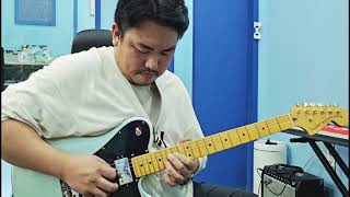 20230920 1일1릭 도전 No.22(양쓰릭공장) #blues #bluesguitarlicks 2번줄이 끊어진채로 에라모르겠다!!! (broken my 2nd string)