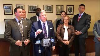 Pat Lynch And Police Widow Speak At Court Hearing To Overturn Herman Bell Parole