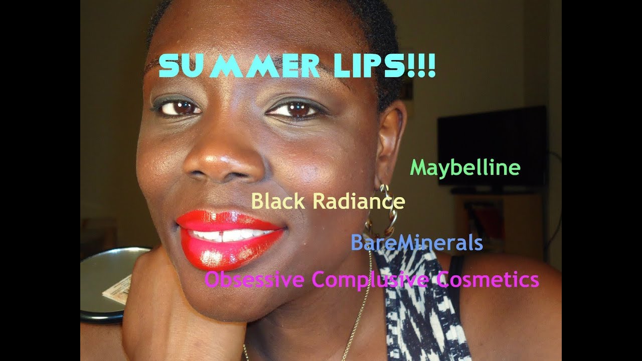 Quick Announcement + Summer Lips!! Great Colors For Women with Dark Skin