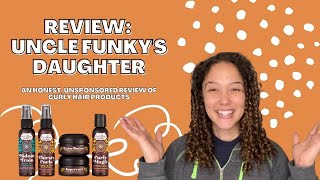 Honest Curly Hair Product Review | Uncle Funky&#39;s Daughter Stylers