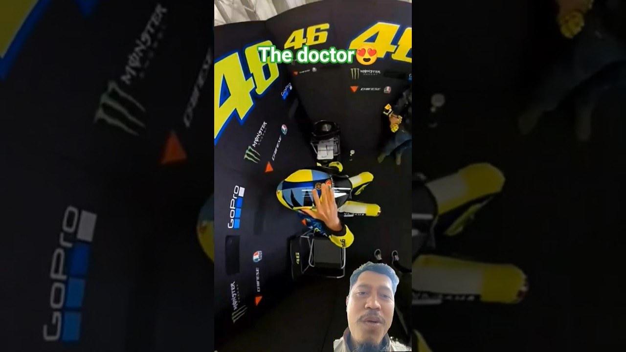 VALENTINO ROSI back on track the best😍 