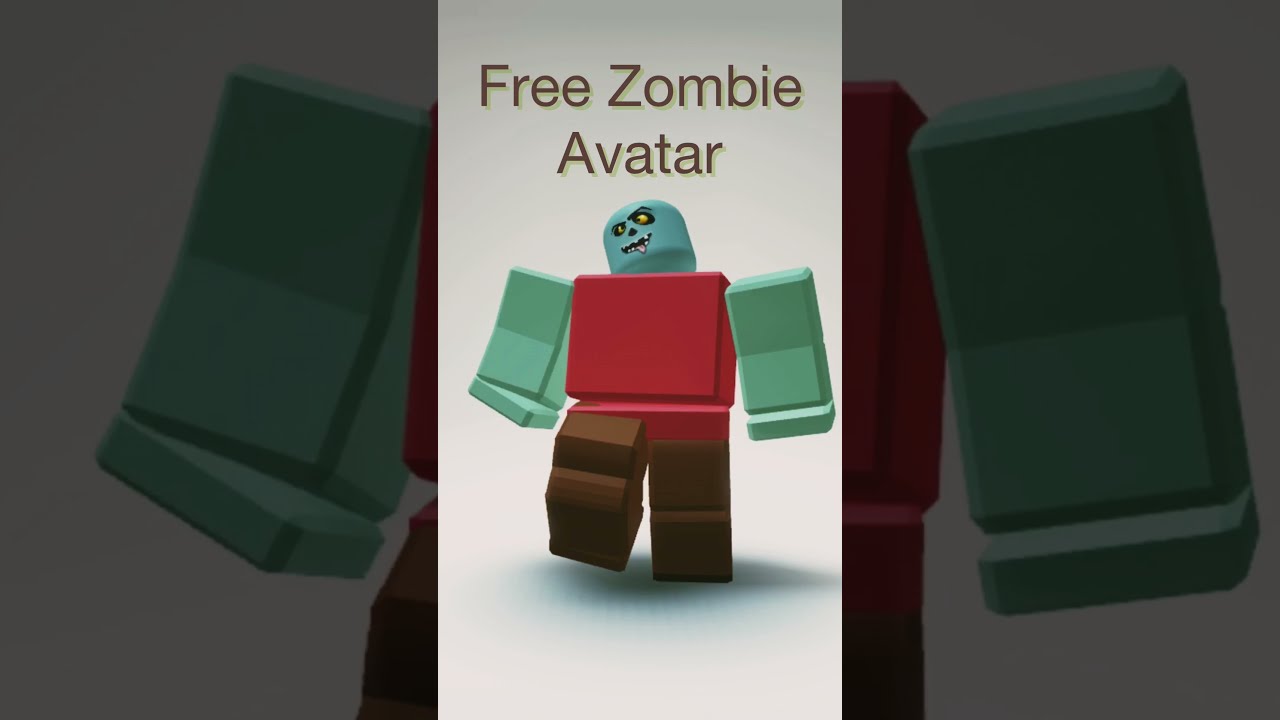 Free No Robux Zombie Avatar | Roblox Edit