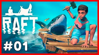 Raft - O Início de Gameplay #01 ft @thiaggu. @Jhon_cash