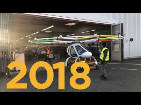 Volocopter: Pioneers with 8 years testing experience