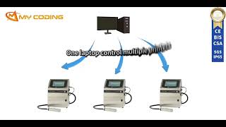 CIJ printers can synchronize software operations on PC/mobilephones and instantly print QR codes. screenshot 4