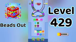 Beads Out Level 429  Walkthrough 🧩✨ | Tricky Bead Puzzle Solution | Go Answer