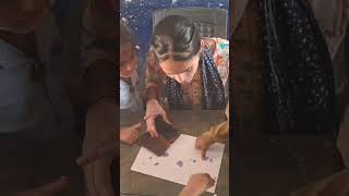 DECE PROJECT-4  DAY-6 Video 📹 fingerprint drawing.. #dece #project-4 #day-6