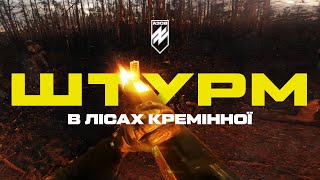 Assault operations near Kreminna. Azov seizes and clears enemy positions