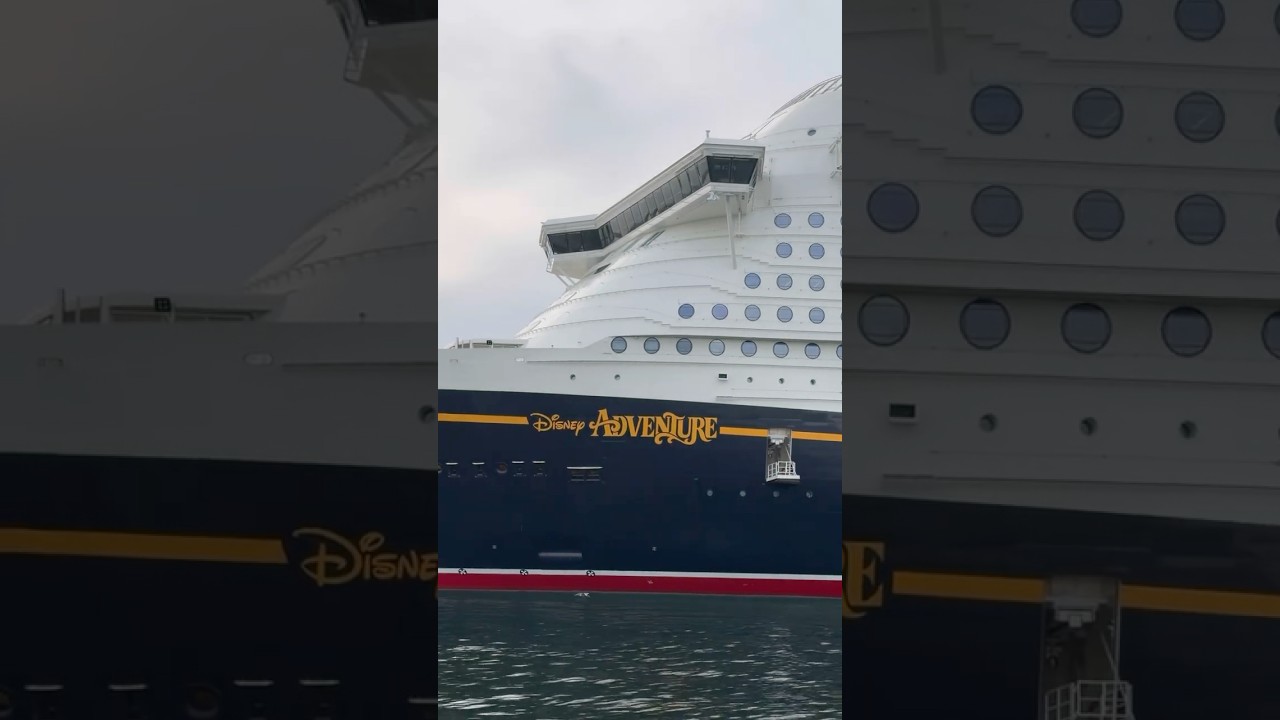 Disney Adventure Maiden Call to Los Angeles - February 9, 2026 #disneyadventure #disneycruise