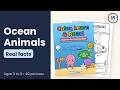 Ocean Animals Coloring Book for Kids Ages 3-8: Flip-Through (40 Sea Animals + Facts)
