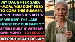 My Daughter Locked Me Out of the Lake House I Built… So I Sold It Before the 4th of July