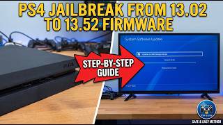 Full How To Jailbreak PS4 13.02 to 13.52 Firmware | Step By Step Guide🔥 Guide