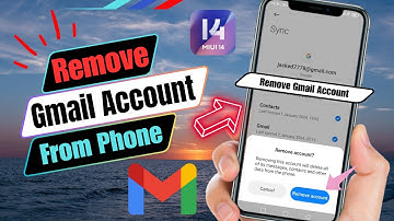 How To Remove Gmail Account From Android Phone | Google Account Remove 2024