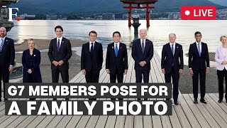 G7 Summit LIVE: G7 Leaders Visit Itsukushima Shrine | G7 Leaders Pose For Family Photo