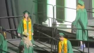 My Kid On Her Graduation Walk