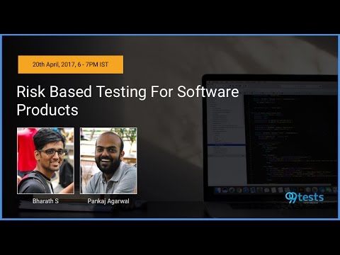 Risk Based Testing For Software products - YouTube