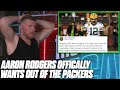 Pat McAfee Reacts To Aaron Rodgers Saying He Wants To LEAVE THE PACKERS