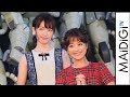 小松未可子、レースワンピで華やかに 鈴木奈々は真っ赤なチェックワンピで