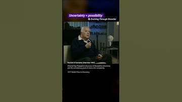 The evolutionary push of chaos into complexity