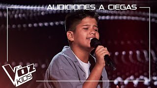 Alejandro Velasco canta "She used to be mine" | Audiciones a ciegas | La Voz Kids Antena 3 2024