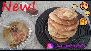 Awesome ! Pancakes with flan!!!😋🥞🍮! بانكيك بالفلان  Youtubeلأول مرة على ال