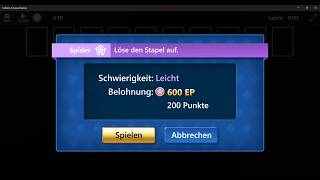 Microsoft Solitaire Collection, Spider Easy, 7, 2026, Daily Challenges