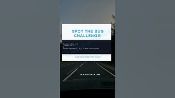Spot the Bug Challenge!🧠 Think you’ve got what it takes to this code? #shorts  #shortvideo
