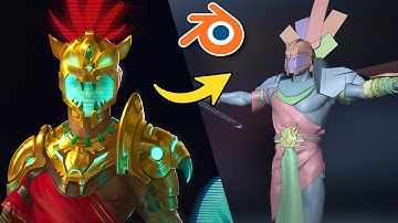 My First 3D Character In Blender