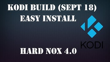 Amazon Firestick Kodi Build (Hard Nox Sept 18)