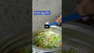 Simple Egg Rice #shortsviral #recipiesinkannada #viral