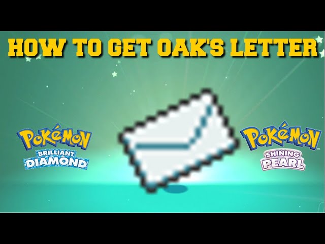 Get Oak's Letter and Shaymin in Pokémon Brilliant Diamond & Shining Pearl  today!