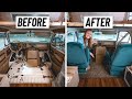 RV Renovation Ep. 21 - Finally Laying NEW CARPET in the Cab!