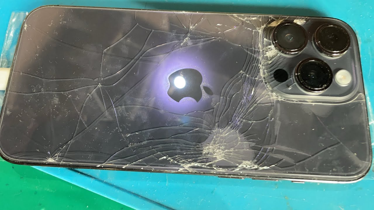 修理料金値上げ】iPhone 14 Pro Max バックパネル交換 - YouTube