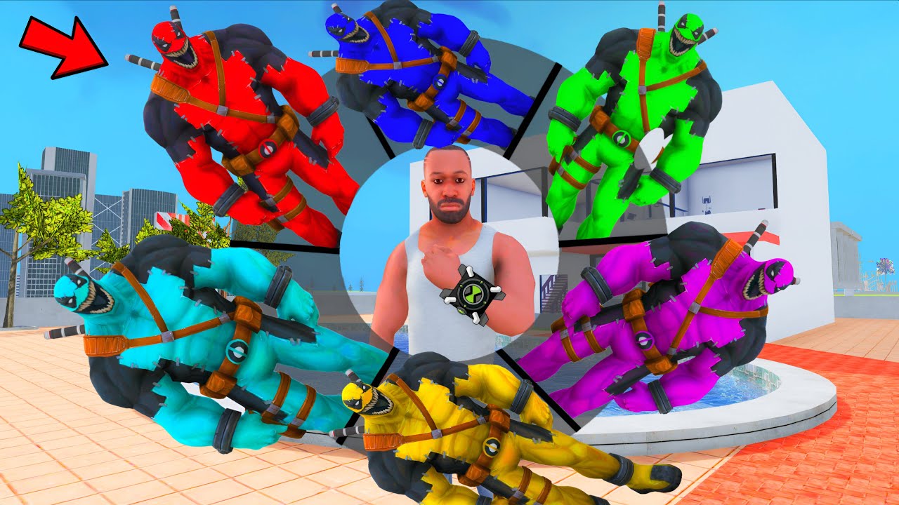 Playing As A Every CARTOON AVENGERS SUPERHERO DEADPOOL VENOM in INDIAN BIKE DRIVING 3D #27