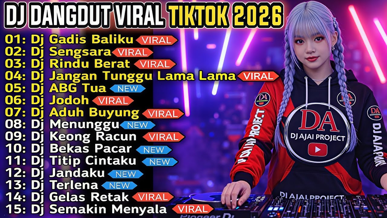 DJ DANGDUT VIRAL TIKTOK 2026 🔥 DJ GADIS BALIKU - KEONG RACUN - RINDU BERAT REMIX | DJ SLOW BASS FULL