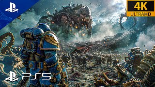 Warhammer 40K Space Marine 2 | LOOKS ABSOLUTELY AMAZING | Ultra Realistic Graphics Gameplay Demo 4K