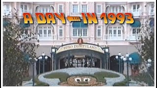A Day in EuroDisney in 1993 | Disneyland Paris 30 Years Ago