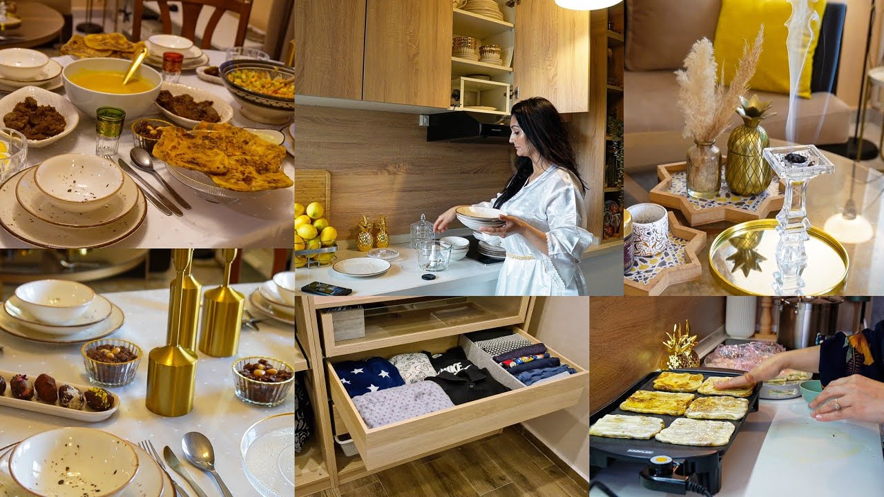 روتين رمضاني منتج و هادئء✨️ سر الحيوية طول اليوم فطور و عشاء ⚘️مسيمنات معمرين  ramadan routine 2024