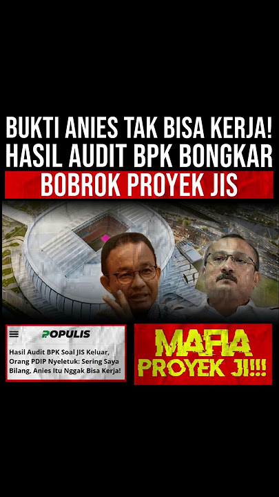 Bukti Wan Abud gabisa kerja