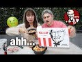 AMERICAN KFC NOT AS GOOD AS EXPECTED | Mukbang Vlog