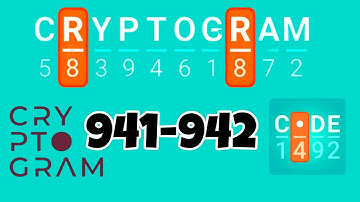 CRYPTOGRAM level 941 942