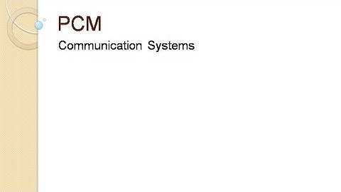 PCM/pulse code modulation/communication systems/workshop instructor electronics/Gate/Neet/btech