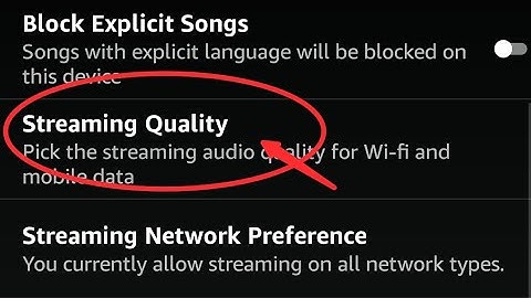 How to change streaming quality in Amazon music, Amazon music me streaming quality kaise change kare