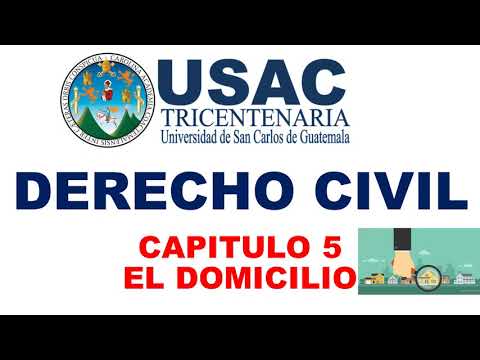 DERECHO CIVIL | 05 | EL DOMICILIO | CLASES DE DOMICILIO