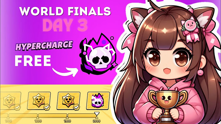 🔥FREE HYPERCHARGE & STARR DROPS! 😍 WORLD FINALS DAY 3 REWARDS OPENING IN BRAWL STARS! 🏆🌟