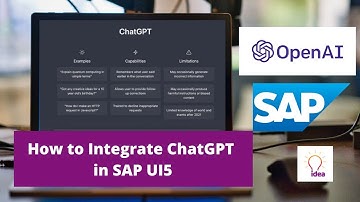 Building Intelligent Interactions with SAP UI5 and Chat GPT #openai #chatgpt #sap