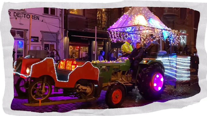 🚜✨ Christmas Tractor Parade in Londerzeel | 4th Edition 2022 | Magical Holiday Light Show